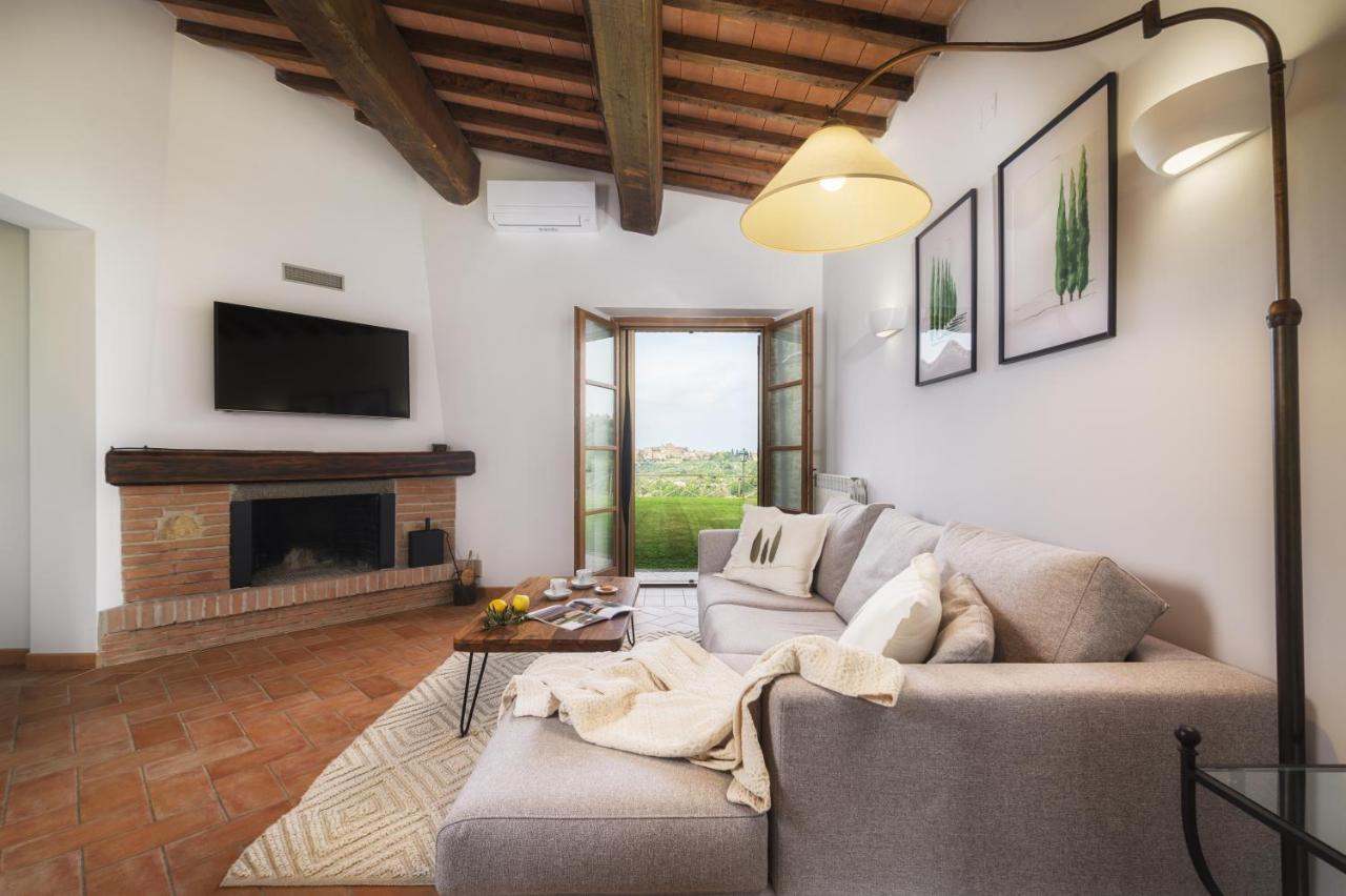 Casa Ora D'Oro - Panoramic Views / Pool / Private Garden Villa Trequanda Exterior photo